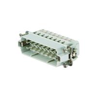 1650770000 Weidmuller Contact Insert, 22A, Male, HA Series, 16 Contacts