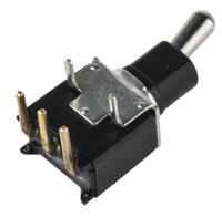 tl36w0050 APEM Toggle Switch, PCB Mount, On-On, SPDT, Through Hole Terminal