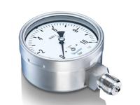 mex5-d61b22 Bourdon Analogue Pressure Gauge 10bar Bottom Entry 100mm Outside Diameter