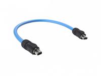 mspec2l0b5010 Amphenol Communications SolutionsMSPEC2L0B50, 0.5m, Blue SPE to Male SPE Male, Terminated Thermoplastic Sheath