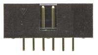 t821112a1s100ceu Amphenol Communications Solutions T821 Series Straight Through Hole PCB Header, 12 Contact(s), 2.54 mm Pitch, 2 Row,