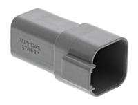 at04-6p Amphenol Industrial, AT Automotive Connector Socket Cable Mount 6 Way AT04-6P