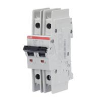 2cds272337r0104 ABB SU 200 M Circuit Breaker, 2P, 10A Curve C, 440V AC, 96V DC, 15 kA Breaking Capacity