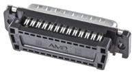1658613-2 TE Connectivity Amplimite HDF-20 25 Way Right Angle Cable Mount D-sub Connector Plug, 2.76mm Pitch