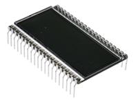 184-7715 RS PRO 7-Segment LCD Display, Black on Grey, 1 Row by 4 Characters, Reflective