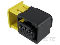 1-1418480-1 TE Connectivity, HDSCS Automotive Connector Socket Black 7 Way