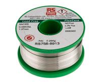 756-8913 RS PRO Wire, 1.27mm Lead Free Solder, 217°C Melting Point