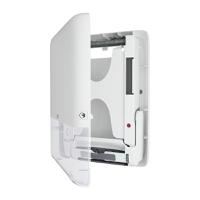 552550 Tork Plastic White Folded Hand Towel Dispenser Paper Towel Dispenser, 101mm x 491mm x 367mm