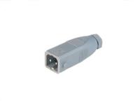 930620106-stas-2 Hirschmann, ST IP54 Grey Cable Mount 2P Industrial Power Plug, Rated At 16A, 250 V
