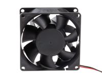 pmd2408pmb1-a2gn Sunon PMD Series Axial Fan, 24 V dc, DC Operation, 143m³/h, 9.6W, 400mA Max, 80 x 80 x 38mm