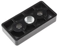 767-5800 RS PRO M16, M8 Thread Base Plate, 8mm Groove