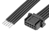 219653-1050 Molex 5 Way Female Micro-One Unterminated Wire to Board Cable