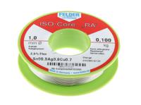 1884101037 Felder Lottechnik Wire, 1mm Lead Free Solder, 217°C Melting Point