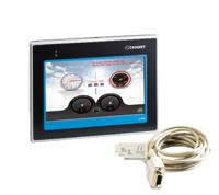 88970523 Crouzet HMI Enclosure 109.2mm For Use With HMI CT104, PLC Millenium 3