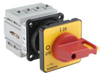 3ld2050-1tl13 Siemens 3P+N Pole Panel Mount Isolator Switch - 16A Maximum Current, 7.5kW Power Rating, IP65