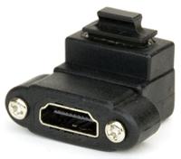 124-2516 RS PRO Right Angle HDMI Adapter, Female HDMI to Female HDMI