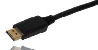 266-8468 RS PRO Male DisplayPort to Male DisplayPort, PVC  Cable, 4K @ 60 Hz