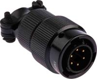 62lc-16f10-06pn771 Amphenol Limited, 62LC, Copper 6 Way Cable Mount MIL Spec Circular Connector, Pin Contacts,Shell Size 10, Bayonet