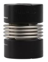 mbc25-12-10-a Ruland Bellows Coupling, 25mm Outside Diameter, 12mm Bore, 33.3mm Length Coupler