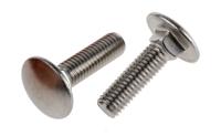 122-4426 Plain Stainless Steel Coach Bolt, M8 x 30mm