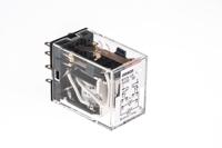 my2k-us-24vdc Omron Plug In Latching Power Relay, 24V dc Coil, 3A Switching Current, DPDT