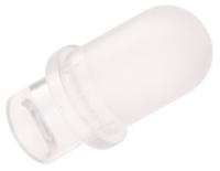 plp5-125 PLP5-125 Bivar, Rear Panel Mount LED Light Pipe, Clear Dome Lens