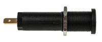 669427-21 Staubli Black Female Banana Socket, 4 mm Connector, Tab Termination, 10A, 1000V, Gold Plating