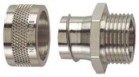 fsu75-m75-m Flexicon Fixed External Thread Fitting, Conduit Fitting, 75mm Nominal Size, M75, Brass IP54 rating