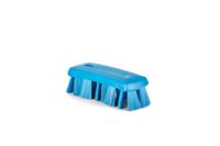 38913 Vikan Hard Bristle Blue Hand Brush, 176mm bristle length, Polyester bristle material
