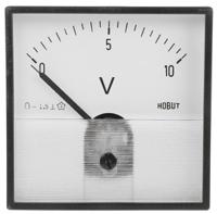 pd721mcs10v2-001 HOBUT Analogue Voltmeter DC, 56 (Dia.) mm