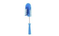 53723 Vikan Medium Bristle Blue Scrubbing Brush, Polyester bristle material