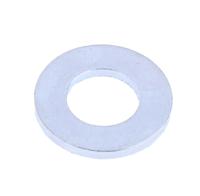527-634 RS PRO Bright Zinc Plated Steel Plain Form A Washers, M8, DIN 125A