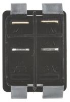 c6053alnaeb Arcolectric (Bulgin) Ltd Illuminated DPST, On-Off Rocker Switch Panel Mount