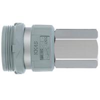 kk3s-02f SMC Quick Air Coupling, Rc 1/4 Female