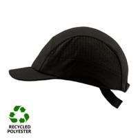 ecoc01v05 SURFLEX Black Standard Peak Bump Cap, PPE Protective Material