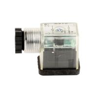 88122405 EMERSON ? ASCO 2P+E DIN 43650, Female DIN 43650 Solenoid Connector, 24 V Voltage