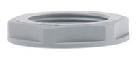 53019040 Lapp Grey Fibreglass PA Cable Gland Locknut, PG16 Thread, IP68