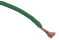 285-7870 Staubli Green 0.5 mm² Equipment Wire, 20 AWG, 129/0.07 mm, 100m, PVC Insulation