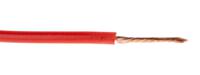 8955-03-020 Hew Heinz Eilentropp SIFF Series Red 0.25 mm² Hook Up Wire, 23 AWG, 130/0.05 mm, 20m, Silicone Insulation,
