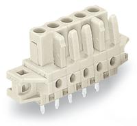 722-133031-000 WAGO 722 Series Series Straight PCB Mount PCB Header, 3-Contact, 1-Row, 5mm Pitch, Solder Termination