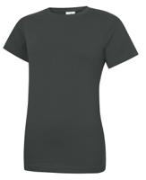284-8238 RS PRO Charcoal 100% Cotton Short Sleeve T-Shirt, UK- XXL, EUR- XXL