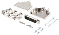 mhdm25-db25p-k MH Connectors MHDM 25 Way D-sub Connector