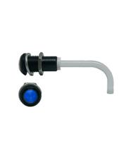 rhd-0900-1500-f9pzb67pr RHD-0900-1500-F9PZB67PR Bivar, Panel Mount Right Angle LED Light Pipe, Blue Round Lens