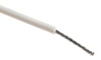 3053-wh001 Alpha Wire Hook-up Wire PVC Series White 0.51 mm² Hook Up Wire, 20 AWG, 10/0.25 mm, 305m, PVC Insulation, 3053 WH001