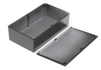 158-5314 RS PRO Black Die Cast Aluminium Enclosure, IP54, Black Lid, 191.6 x 111.6 x 60.5mm