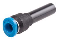 qsm-6h-4 Festo QSM Series Reducer Nipple, Push In 6 mm to Push In 4 mm, Tube-to-Tube Connection Style, 153329