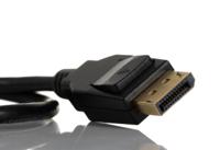 195-4906 RS PRO Male DisplayPort to Male DisplayPort, PVC  Cable, 8K @ 60Hz, 500mm