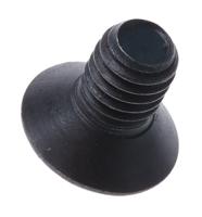 281-495 RS PRO Black, Self-Colour Steel Hex Socket Countersunk Screw, DIN 7991, M6 x 10mm