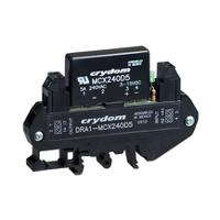 dra1-mcxe240d5 Sensata Crydom DRA1-MCX Series Solid State Interface Relay, 32 V dc Control, 5 A rms Load, DIN Rail Mount