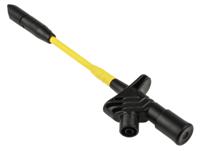 935980217 Hirschmann Test & Measurement Black/Red Grabber Clip with Split Clamp, 10A, 1kV, 4mm Socket